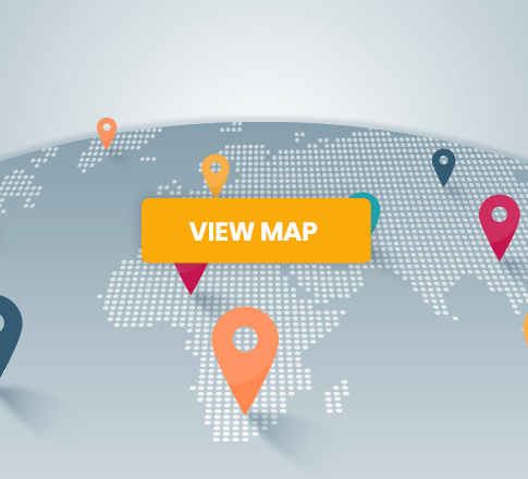 Map of BUDGET rental desk at Amsterdam Schiphol Airport